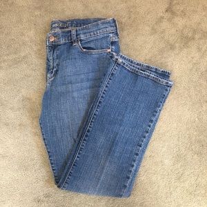 Classic rise bootcut jeans